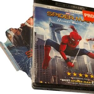 Marvel Spider-Man Homecoming & Far From Home 4K Ultra HD Blu-ray 2-Movie Set New